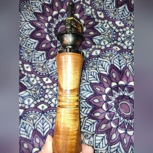 🏄🌊Hawaiian🌺🌋 Curly Koa wood pepper grinder From Volcano Winery